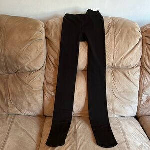 Thick soft tights black from Express